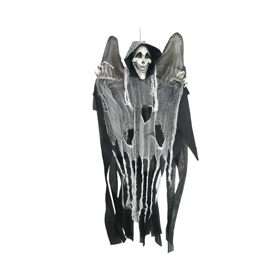 Svítící dýně Halloween oranžová